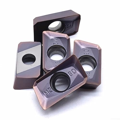 Set mit 10 CNC-Hartmetall-Einsätzen APMT1604PDERM2 VP15TF für Halbfinishing Anwendungen in der Metallbearbeitung Set mit 10 CNC-Hartmetall-Einsätzen APMT1604PDERM2 VP15TF für Halbfinishing Anwendungen in der Metallbearbeitung von ComfyHarbor
