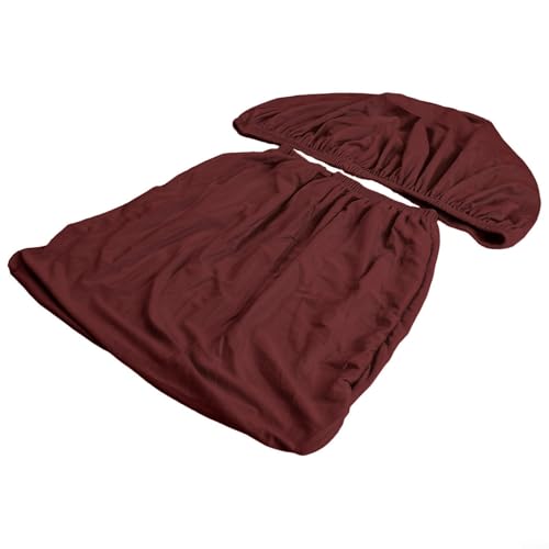 Stretch-Stuhlbezug bietet zuverlässigen Schutz ohne Kompromisse bei Stil (Kaffee) von ComfyHarbor