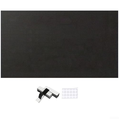 Tragbare 420D Oxford Stoff Verdunkelungsvorhänge einfach zu verwenden für RV-Fenster und Reisen (100 x 400 cm) von ComfyHarbor