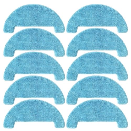 Vereinfachen Sie Ihre Bodenpflege mit diesen Wischmopp-Kleidung für Ihr Roboter-Staubsaugermodell (10er-Pack) von ComfyHarbor