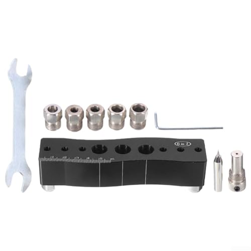 Vereinfachen Sie Ihre Holzbearbeitungsprojekte mit diesem effektiven, selbstzentrierenden Bohrer-Positionierer mit einstellbarer Stopp-Funktionalität Vereinfachen Sie Ihre Holzbearbeitungsprojekte mit diesem effektiven, selbstzentrierenden Bohrer-Positionierer mit einstellbarer Stopp-Funktionalität von ComfyHarbor