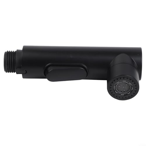 Vielfältige Anwendungsmöglichkeiten, ausziehbarer Sprühaufsatz, passt perfekt auf die meisten Badezimmer- und Duscharmaturen (schwarz) von ComfyHarbor