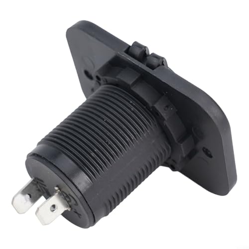 Wasserdichte 12-V-Auto-Steckdose, Netzadapter mit USB-Ladeanschluss, ausgestattet mit 10-A-Sicherung und Sicherheitsschutz für Fahrzeug- und Marine-Nutzung Wasserdichte 12-V-Auto-Steckdose, Netzadapter mit USB-Ladeanschluss, ausgestattet mit 10-A-Sicherung und Sicherheitsschutz für Fahrzeug- und Marine-Nutzung von ComfyHarbor