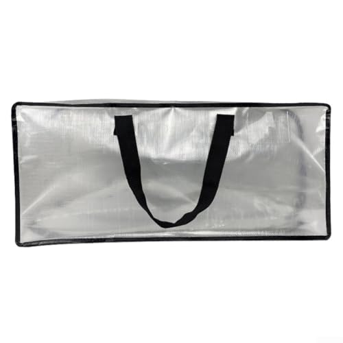 Wasserdichte Aufbewahrungstasche aus Polypropylen, geeignet für tragbare Klimaanlagen und andere Haushaltsaufbewahrungsbedürfnisse mit praktischem Design (Transparent74 x 33 x 37) von ComfyHarbor