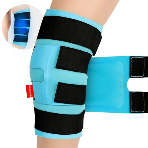 Comfytemp XXL - große Kühlmanschette für Knie Waden Bein mit 4 Klettverschlüsse,30 x 60cm vollständig umhüllende Kühlbandage Kühlpad Gel zu Knieschmerzen,Kalt Warm Kompresse Kühlpack-XXL Comfytemp XXL - große Kühlmanschette für Knie Waden Bein mit 4 Klettverschlüsse,30 x 60cm vollständig umhüllende Kühlbandage Kühlpad Gel zu Knieschmerzen,Kalt Warm Kompresse Kühlpack-XXL von Comfytemp