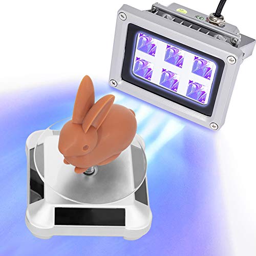 3D Printer UV Resin Curing Light with Solar Turntable 360° Rotating Stand for SLA DLP LCD 3D Printer Solidify Photosensitive Resin 405nm UV Resin Affect, DIY Curing Enclosure 3D Printer UV Resin Curing Light with Solar Turntable 360° Rotating Stand for SLA DLP LCD 3D Printer Solidify Photosensitive Resin 405nm UV Resin Affect, DIY Curing Enclosure von Comgrow