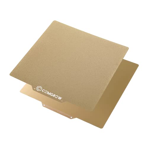 COMGROW PEI Druckplatte, Strukturierte/Glatte doppelseitige PEI sheet 235mmx235mm für Creality Ender3/Ender 3 Pro/Ender 3 V2/Ender 3 S1 Pro/Ender 3 Neo/Voxelab Aquila 3D Drucker von Comgrow