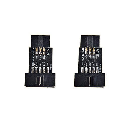 Comimark Adapterplatine, 10-polig, konvertiert auf Standard 6-polig, F ATMEL AVRISP USBASP STK500, 2 Stück Comimark Adapterplatine, 10-polig, konvertiert auf Standard 6-polig, F ATMEL AVRISP USBASP STK500, 2 Stück von Comimark