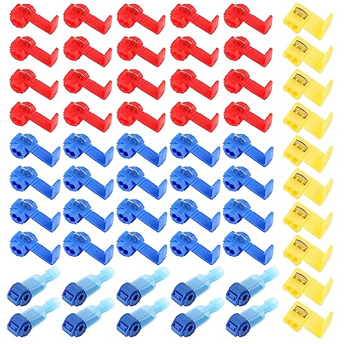 Abzweigverbinder Wasserdicht,Abzweigverbinder,60 Stück Abzweigverbinder Set,Stromdiebe Abzweigverbinder,Abzweigverbinder Kfz,T Abzweigverbinder Kfz,Crimp Kabelverbinder,Stromdieb Abzweigverbinder Abzweigverbinder Wasserdicht,Abzweigverbinder,60 Stück Abzweigverbinder Set,Stromdiebe Abzweigverbinder,Abzweigverbinder Kfz,T Abzweigverbinder Kfz,Crimp Kabelverbinder,Stromdieb Abzweigverbinder von Comioke