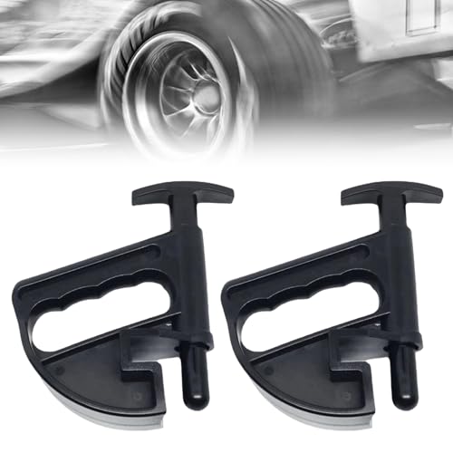 Comioke Reifenwulstklemme,Wulstniederhalter,2pcs Wulstniederdrücker,Wulstklemme,Reifenmontier-Wulstklemme,Auto-Reifenwulstklemme,Hilfe Wulsthalter für Autoreifenreparatur,Reifen Montieren (Schwarz) von Comioke