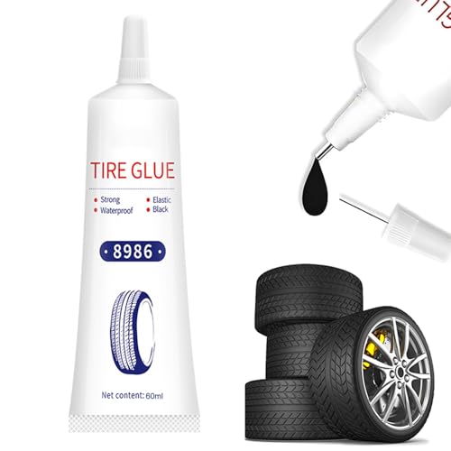 Reifenreparaturkleber, 60ml Reifenkleber, Gummikleber, Autoreifen Reparaturset, Reifendichtmittel für Auto/Motorrad/Fahrrad, Repariert Schnell Reifenrisse, Löcher Reifenreparaturkleber, 60ml Reifenkleber, Gummikleber, Autoreifen Reparaturset, Reifendichtmittel für Auto/Motorrad/Fahrrad, Repariert Schnell Reifenrisse, Löcher von Comioke