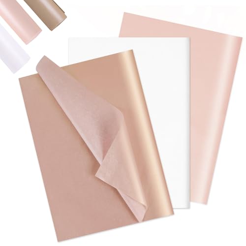 Comioke Seidenpapier, 30 Blatt 50x70cm Perlglänzendes Rosa Seidenpapier Verpackungsmaterial, Geschenkpapier Für Geburtstagsfeier Urlaub Hochzeit Handwerk Dekor, Seidenpapier Bulk Geschenkverpackung Comioke Seidenpapier, 30 Blatt 50x70cm Perlglänzendes Rosa Seidenpapier Verpackungsmaterial, Geschenkpapier Für Geburtstagsfeier Urlaub Hochzeit Handwerk Dekor, Seidenpapier Bulk Geschenkverpackung von Comioke