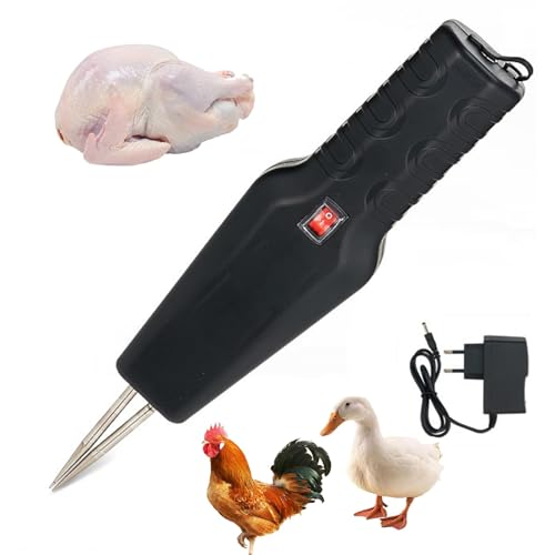 Comius Sharp Handgehaltener Hühnerpflücker, Elektrische Quick Poultry Plucker Maschine zum Entfernen der Federn, Tragbare Wiederaufladbare Wasserdichte Feder Plucker für Huhn Ente Gans Vogel Türkei von Comius Sharp