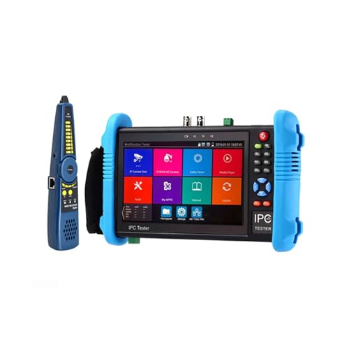 CommSin 8K IP Kamera Tester, Multifunktions CCTV Tester mit Kabelverfolgung, Kamera Konfiguration, Installation und Fehlersuche von CommSin