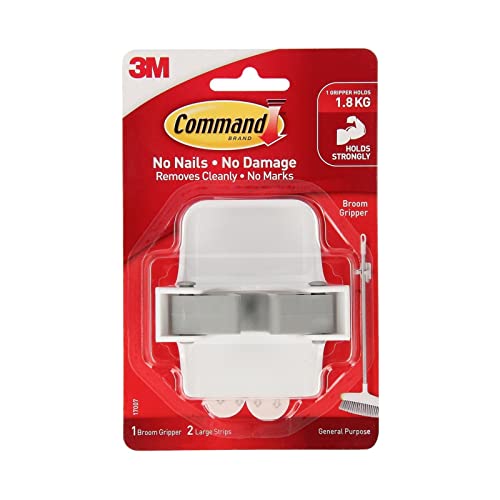 3M Command Adhesive Broom Gripper White 17007-ES von Command