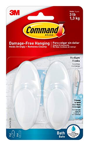Aquo Command Water Resistant Medium Hooks x 2 von Command