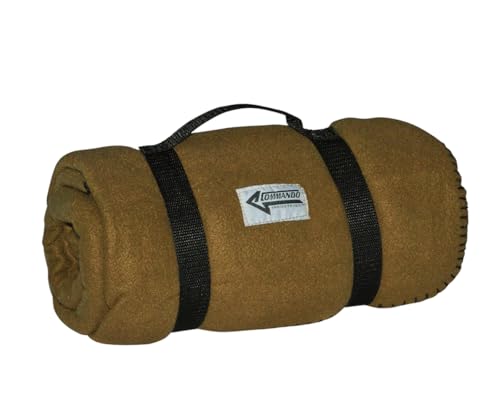 Commando Industries Kuschlige Flauschige Army Style Picknick Decke Outdoordecke 140 * 190cm (Dark Coyote) von Commando Industries