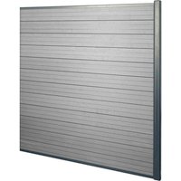 MVG WPC-Sichtschutz »MVG-HA018«, 1x Basiselement + 1x Erweiterungselement - grau von MVG