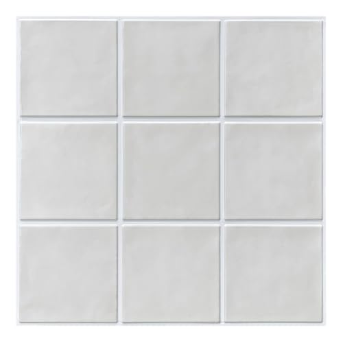 Commomy Fliesenaufkleber Klebefliesen Küche Bad, 10 Stück Matt MistGray PVC Quadrat Metro Fliesen Selbstklebend, 30 x 30 cm, für Küche, Bad, Metro Wand Fliesendekor Commomy Fliesenaufkleber Klebefliesen Küche Bad, 10 Stück Matt MistGray PVC Quadrat Metro Fliesen Selbstklebend, 30 x 30 cm, für Küche, Bad, Metro Wand Fliesendekor von Commomy