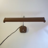 Vintage Industrial Midcentury Modern Metall Tisch Schreibtisch Büro Akzent Gooseneck Lampe Licht von CommonThreadClothing