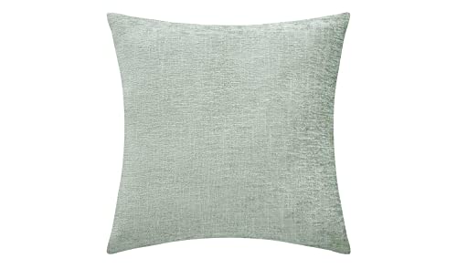 Como Deko-Kissen in Grün, schöne Struktur, kuscheliger Kissen-Bezug inkl. weicher Füllung für Sofa, Sessel oder Bett, hohe Qualität, 40x40cm, quadratisch, 100% Polyesterfüllung von Como