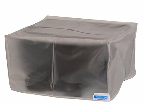 Comp Bind Technology Staubschutz für HP OfficeJet 9010 All-in-One Drucker, antistatisch und wasserfest, transparente Vinylabdeckung, Maße (B x T x H): 44 x 34 x 25 cm von Comp Bind Technology