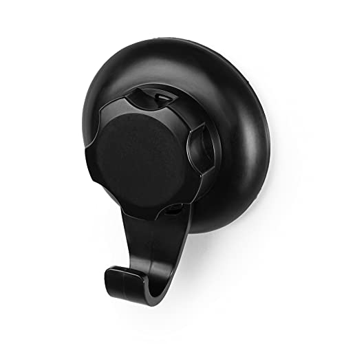 Compactor BESTLOCK BLACK Haken RAN9772, Schwarz, 7,1x4x8,7 cm, Rostfrei und Wasserdicht von Compactor