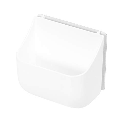 Compactor Hang It, abgerundete Aufbewahrungsbox für den Haushalt, 10 x 6,7 x 9,70 cm, Weiß, RAN7163 von Compactor