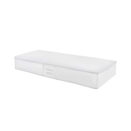 Compactor MILKY Extra-flacher Aufbewahrungsbeutel XL, Weiß, 100x48x15 cm, unter dem Bett verstauen von Compactor