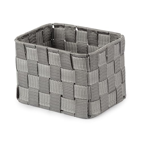 Compactor RAN6882 Stan Aufbewahrungskorb, Metallrahmen, 19 x 14 x 13 cm, Grau von Compactor