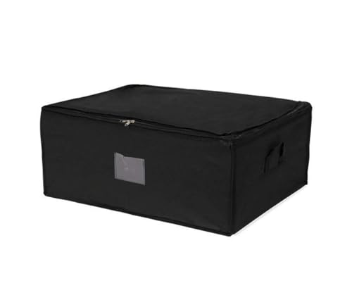 Compactor RAN4422 platzsparender, halbstarrer Vakuum-Aufbewahrungsbeutel, Größe XXL, 210 l, Schwarz von Compactor