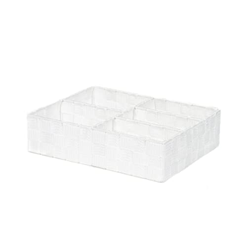 Compactor Stan Organizer XXL, Kollektion Life, Weiß, 25x32x8(h) cm - Ideal für Küche und Bad von Compactor
