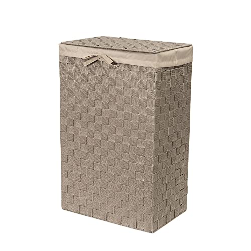Compactor Wäschekorb Taupe 25 x 38 x H.60 cm von Compactor