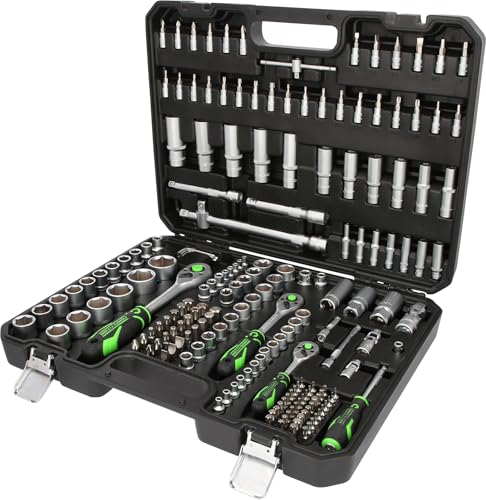 COMPETITION 512.0191 1/4"+3/8"+1/2"Steckschlüssel -Satz, 191-tlg (Powered by KS TOOLS) von Competition
