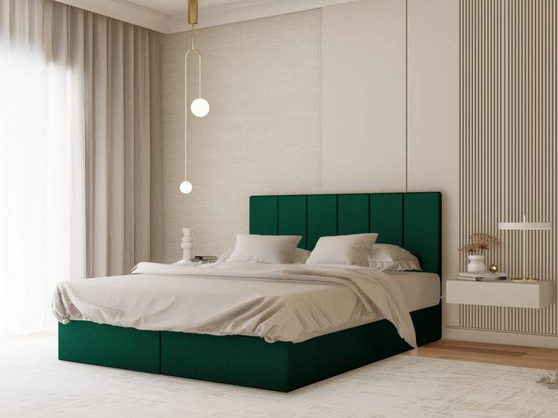 Compleo Boxspringbett Polsterbett mit zwei Bettkasten MILA, Bonell-Matratze und Topperr als Option Compleo Boxspringbett Polsterbett mit zwei Bettkasten MILA, Bonell-Matratze und Topperr als Option von Compleo