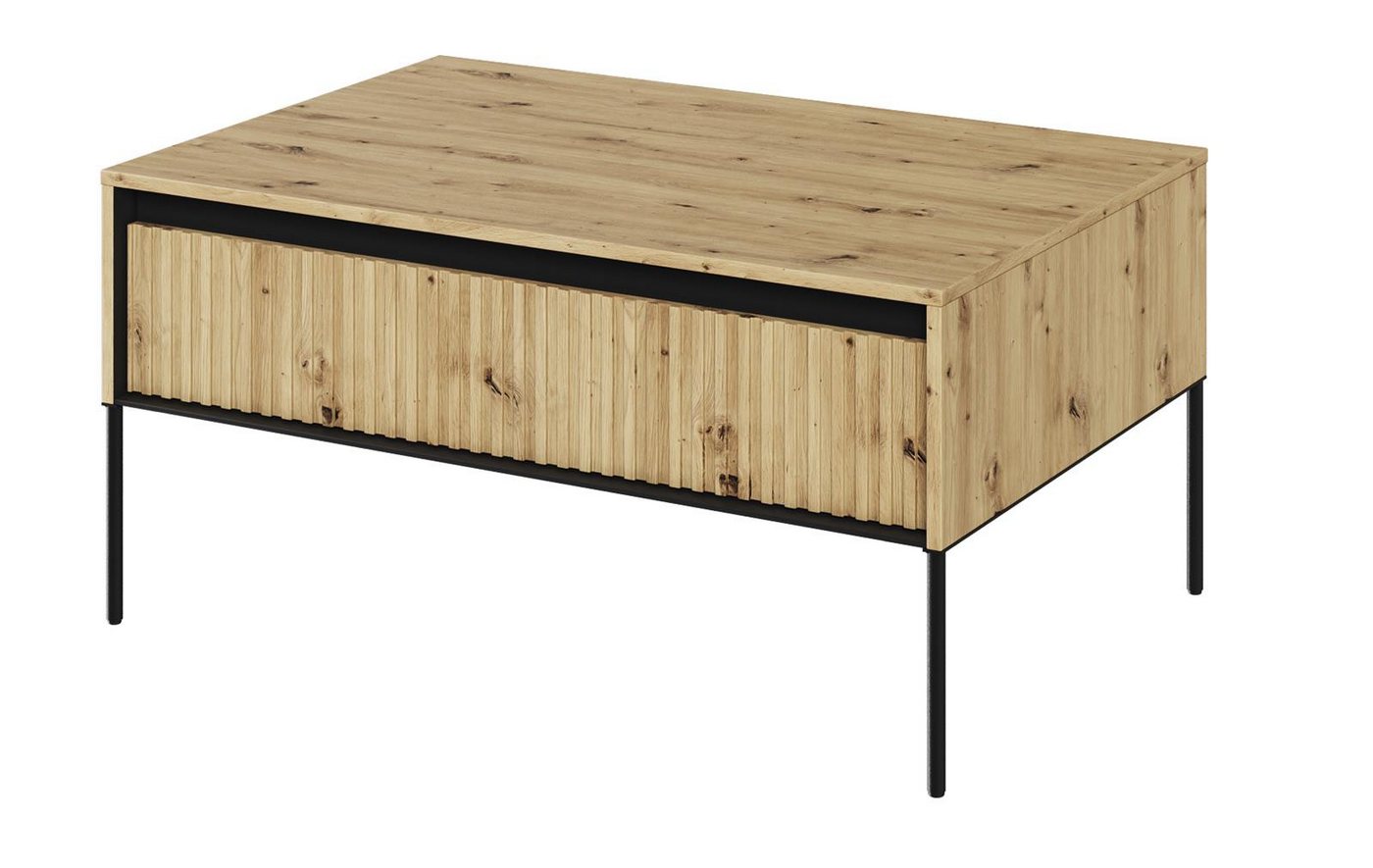 Compleo Couchtisch FLORE mit 1 Schubladen, Modern Kaffeetisch für Wohnzimmer 100x70x50 cm Compleo Couchtisch FLORE mit 1 Schubladen, Modern Kaffeetisch für Wohnzimmer 100x70x50 cm von Compleo