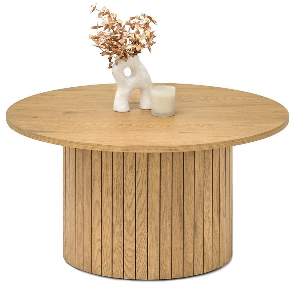 Compleo Couchtisch Runder skandinavischer Couchtisch ARIEL für das Wohnzimmer Eiche Compleo Couchtisch Runder skandinavischer Couchtisch ARIEL für das Wohnzimmer Eiche von Compleo