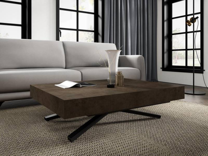 Compleo Couchtisch ausziehbar und höhenverstellbar, Elegant, funktionale Lösung SEA von Compleo