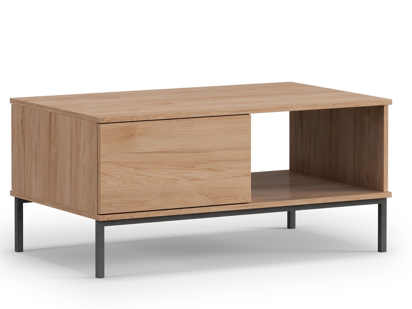 Compleo Couchtisch mit Schublade MENS, Wohnzimmertisch auf hohen Beinen Compleo Couchtisch mit Schublade MENS, Wohnzimmertisch auf hohen Beinen von Compleo