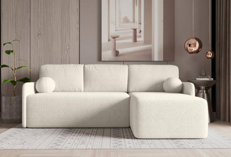 Compleo Ecksofa Eckcouch mit Schlaffunktion MODERNA Links oder Rechts, Modern design von Compleo