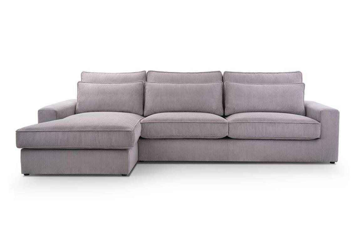 Compleo Ecksofa JACO, L-Form ecke im modernes Design, 308 x 176 x 89 cm von Compleo