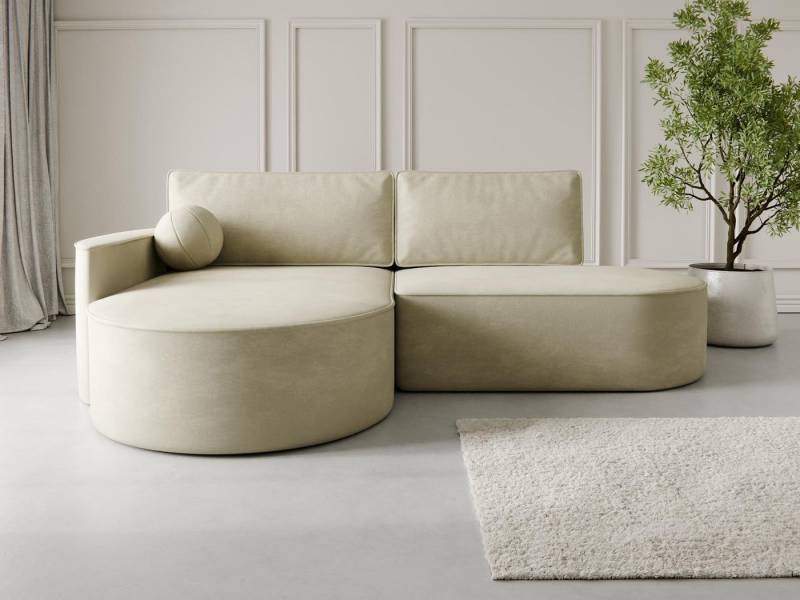 Compleo Ecksofa L MORENO, Designer Couch L, Exklusives Ecksofa, Abgerundete Formen Compleo Ecksofa L MORENO, Designer Couch L, Exklusives Ecksofa, Abgerundete Formen von Compleo