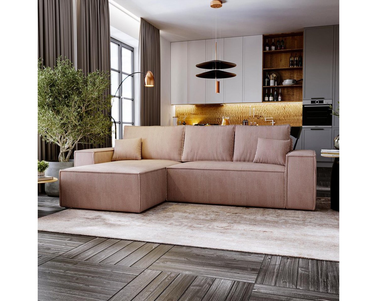 Compleo Ecksofa L-form MALAG, Breite: 279 cm, Links oder Rechts, Ecksofa mit Schlaffunktion Compleo Ecksofa L-form MALAG, Breite: 279 cm, Links oder Rechts, Ecksofa mit Schlaffunktion von Compleo