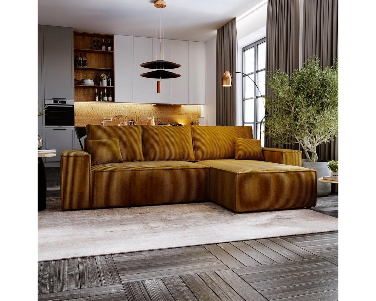 Compleo Ecksofa L-form MALAG, Breite: 279 cm, Links oder Rechts, Ecksofa mit Schlaffunktion Compleo Ecksofa L-form MALAG, Breite: 279 cm, Links oder Rechts, Ecksofa mit Schlaffunktion von Compleo