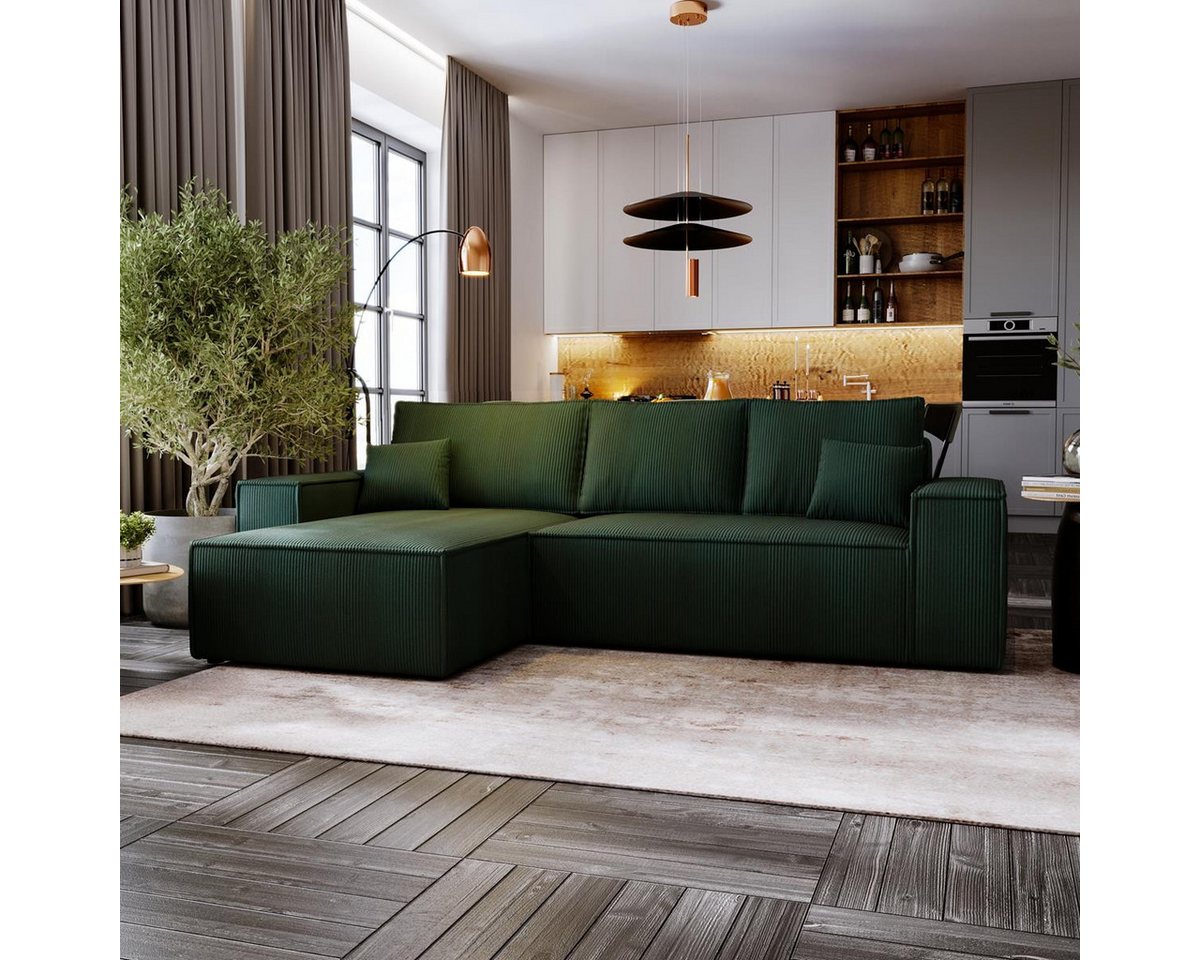 Compleo Ecksofa L-form MALAG, Breite: 279 cm, Links oder Rechts, Ecksofa mit Schlaffunktion Compleo Ecksofa L-form MALAG, Breite: 279 cm, Links oder Rechts, Ecksofa mit Schlaffunktion von Compleo