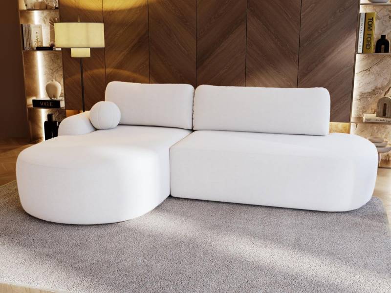 Compleo Ecksofa Luxus Ecksofa, gemütliches, Designer Ecksofa, rundes Design, Ecksofa boucle 271 cm breit Compleo Ecksofa Luxus Ecksofa, gemütliches, Designer Ecksofa, rundes Design, Ecksofa boucle 271 cm breit von Compleo