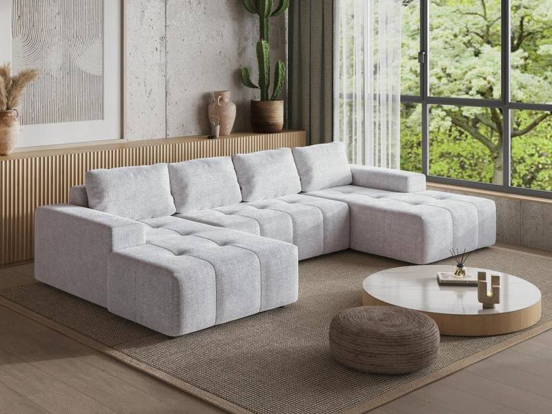 Compleo Ecksofa U form, Stil: Japandi/Boho, Modern Couch, Breite: 360cm von Compleo