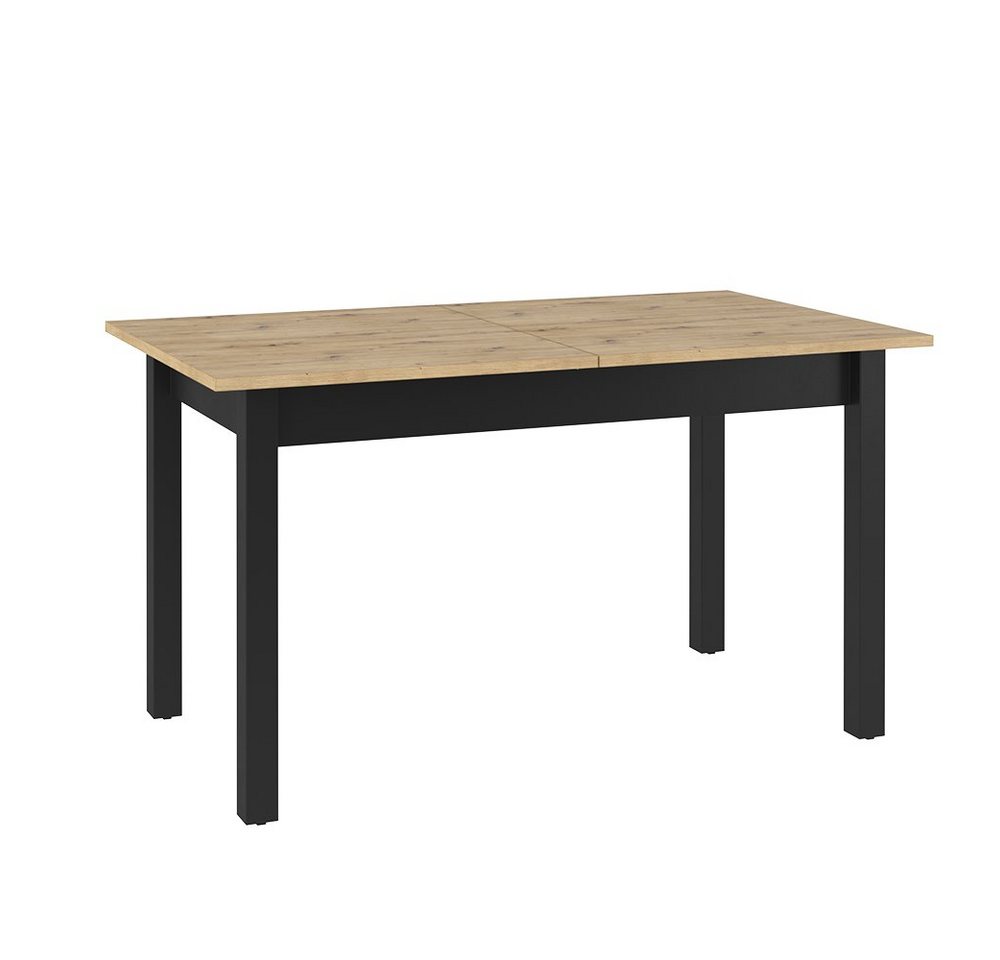 Compleo Esstisch LIMA ausziehbare TIsch 140 - 186 cm, rechteckig Tisch, Loft stil von Compleo