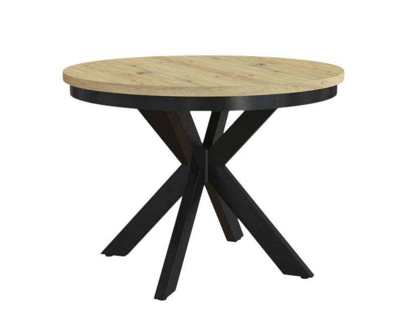 Compleo Esstisch modern, Metallbeine, Runder Esszimmertisch 100-180 BELLAMI Compleo Esstisch modern, Metallbeine, Runder Esszimmertisch 100-180 BELLAMI von Compleo