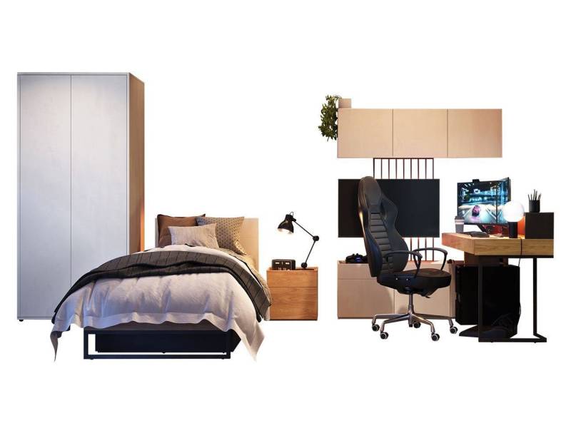 Compleo Jugendzimmer-Set Elegant Design, TEEN FLEX, Ideales Set für das Zimmer eines Teenagers Compleo Jugendzimmer-Set Elegant Design, TEEN FLEX, Ideales Set für das Zimmer eines Teenagers von Compleo